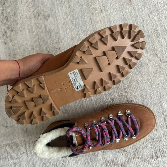 Schutz Lucille Brown Lace-Up Women's Shoes - Picture 5 of 6